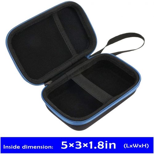  Khanka Carrying Case Replacement for Fujifilm FinePix XP140/XP130/XP120/XP90 Waterproof Digital Camera (Blue)