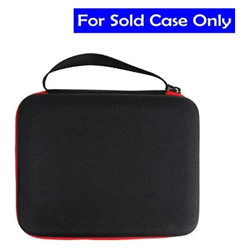  khanka Hard Travel Case Replacement for Compatible with Polaroid Originals Now I-Type/OneStep 2 / OneStep+ Instant Film Camera (Red Zipper)