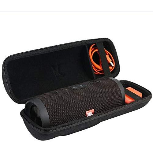  Khanka Carrying Case for JBL Charge 3 Waterproof Portable Wireless Bluetooth Speaker. Extra Room for Charger and USB Cable