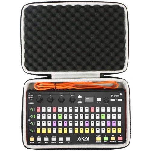  [아마존베스트]Khanka Hard Travel Case Replacement for Akai Professional MPK Mini MKII & MK3 & MPK Mini Play | 25-Key Ultra-Portable USB MIDI Drum Pad & Keyboard Controller