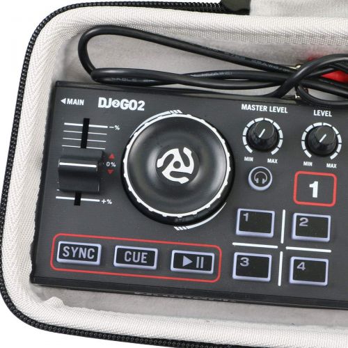  [아마존베스트]Khanka Hard Travel Case Replacement for Numark DJ2GO2 Touch Pocket DJ Controller