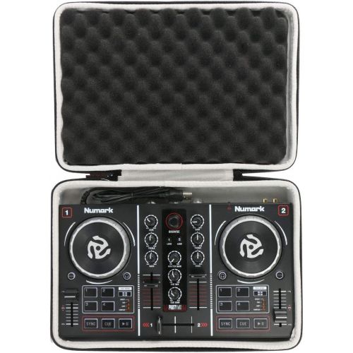  [아마존베스트]Khanka Hard Travel Case Replacement for Hercules DJ 200 / Numark Party Mix Portable USB Controller