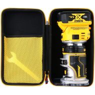 [아마존베스트]Khanka Hard Case for DEWALT 20V Max XR Cordless Router, Brushless, Tool Only (DCW600B)