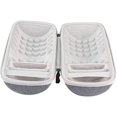  [아마존베스트]Khanka Hard protective case for Bose portable home speaker, case fits speakers and charging cradle. (silver)