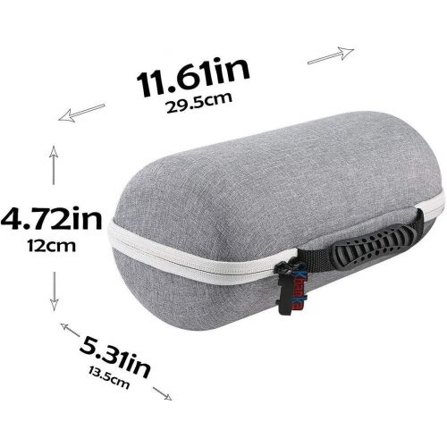  [아마존베스트]Khanka Hard protective case for Bose portable home speaker, case fits speakers and charging cradle. (silver)