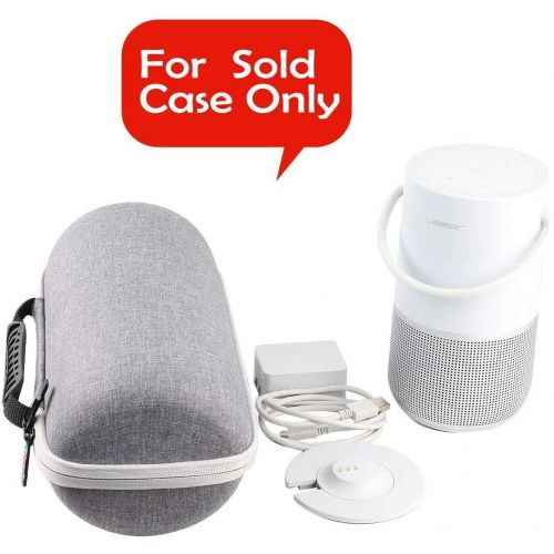  [아마존베스트]Khanka Hard protective case for Bose portable home speaker, case fits speakers and charging cradle. (silver)