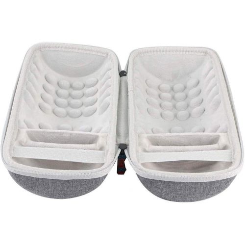  [아마존베스트]Khanka Hard protective case for Bose portable home speaker, case fits speakers and charging cradle. (silver)