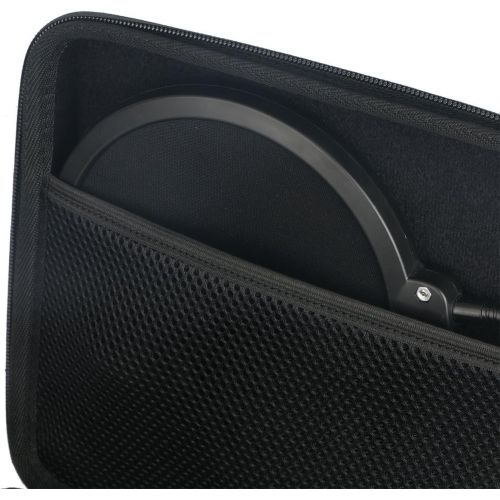  [아마존베스트]Khanka Hard Case for Blue Yeti USB Microphone Microphones & Logitech C920 HD PRO Webcam Protective Case (Bag Only)