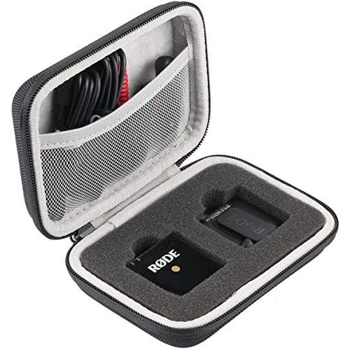  [아마존베스트]Khanka Hard Protective Case for RØDE RODE Wireless Go Compact Microphone System Wireless Case (Bag Only)