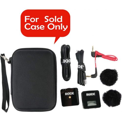  [아마존베스트]Khanka Hard Protective Case for RØDE RODE Wireless Go Compact Microphone System Wireless Case (Bag Only)