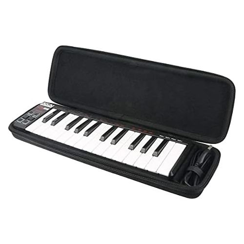  [아마존베스트]Khanka Hard Case for AKAI Professional LPK25 Portable 25 Buttons USB MIDI Keyboard Controller (for LPK25, Bag Only)