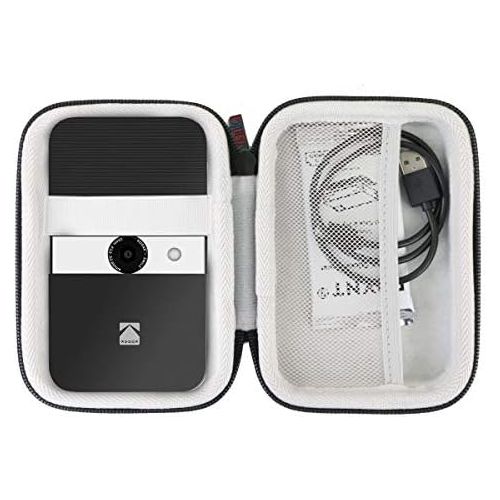  Khanka Hard Travel Case Replacement for Kodak Smile Instant Print Digital Camera (Black)