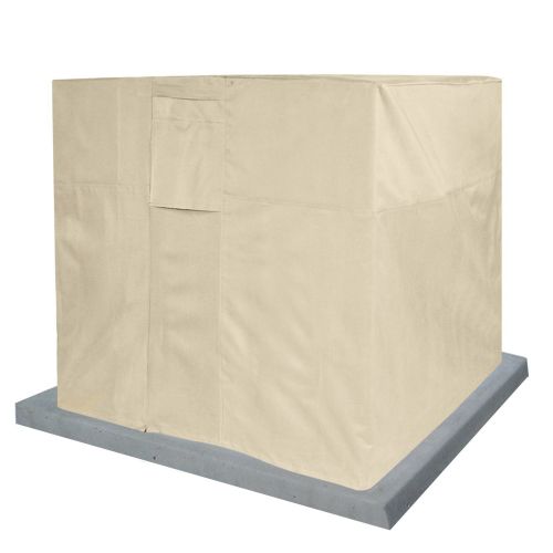  Khomo Gear Air Condition Cover Weatherproof Heavy Duty Protector Beige