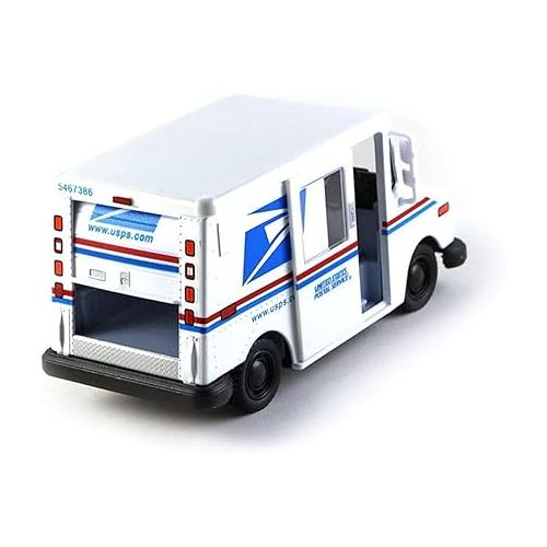  United States Postal Mail Truck USPS 1987 Grumman LLV 1:36 Scale Die Cast Metal 5 Inch Model Toy Truck