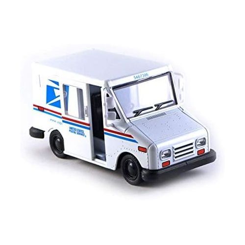  KiNSMART United States Postal Service Mail Delivery Truck Diecast Model Toy Car in White