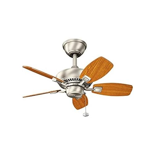  Kichler 300103NI 30-Inch Canfield Fan, Brushed Nickel