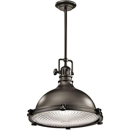  KICHLER Kichler 2666OZ Pendant 1-Light, Olde Bronze