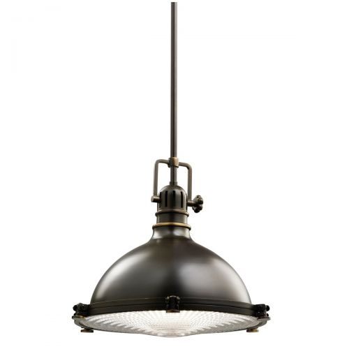  KICHLER Kichler 2666OZ Pendant 1-Light, Olde Bronze