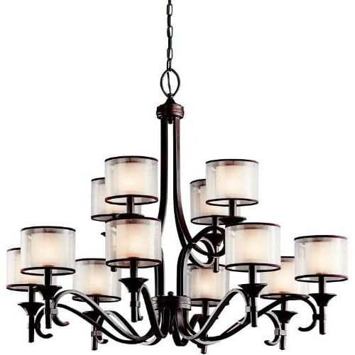  KICHLER Kichler 42381AP Lacey Chandelier 5-Light, Antique Pewter