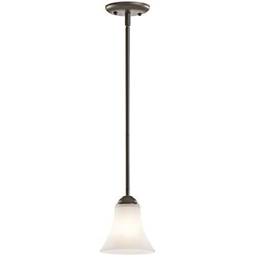  KICHLER Kichler 43511NI Keiran Mini Pendant 1-Light, Brushed Nickel