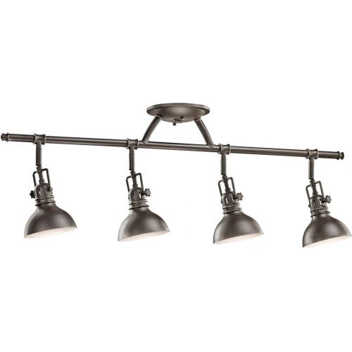  KICHLER Kichler 7050OZ Rail Light 3-Light Halogen, Olde Bronze