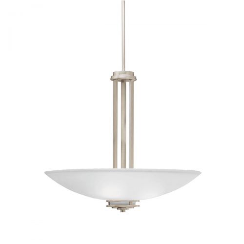  KICHLER Kichler 3275NI Pendant 3-Light, Brushed Nickel