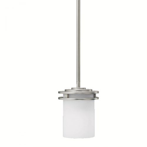  KICHLER Kichler 3475NI Mini Pendant 1-Light, Brushed Nickel