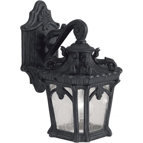  KICHLER Kichler 9355BKT Tournai Outdoor Wall 1-Light, Textured Black