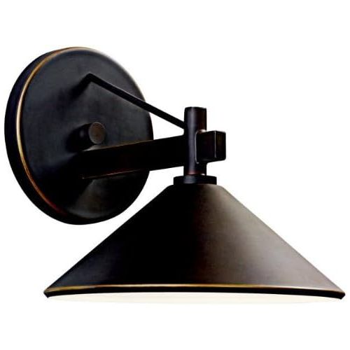  KICHLER Kichler 49059OZ Ripley IndoorOutdoor Wall 1-Light, Olde Bronze