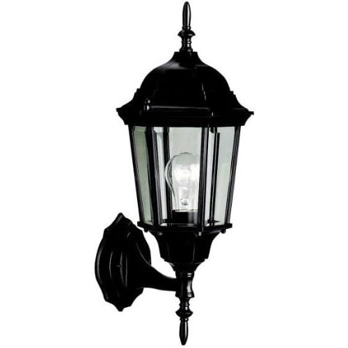  KICHLER Kichler 9654BK Madison Outdoor Wall 1-Light, Black