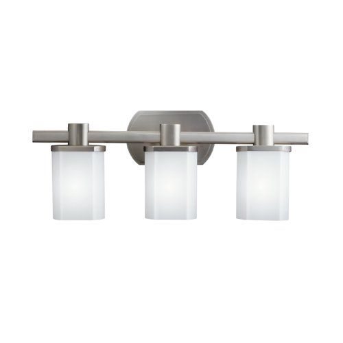  KICHLER Kichler 5053NI Lege Bath 3-Light, Brushed Nickel