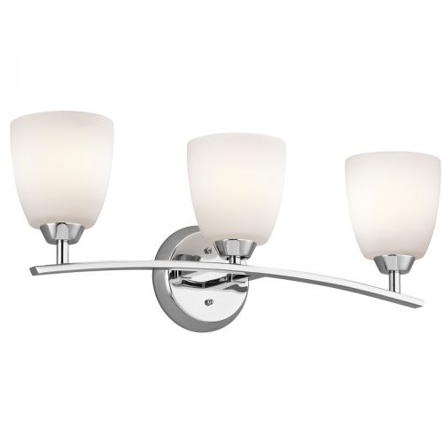  KICHLER Kichler 45360CH Granby Bath 3-Light, Chrome