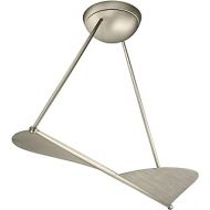 Kichler 300254NI Kyte Modern Ceiling Fan Without Lights, 50-inch, Brushed Nickel