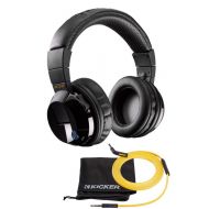 New Kicker HP402BT Wireless Cordless Over Ear Audio Bluetooth Stereo Headphones