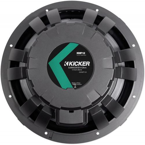  [아마존베스트]Kicker KMF12 12-inch (30cm) Weather-Proof Subwoofer for Freeair Applications 4-Ohm