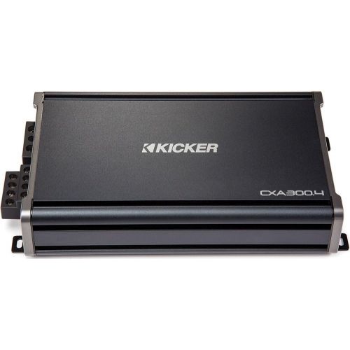  [아마존베스트]KICKER Kicker CXA300.4 (43CXA3004) CXA300.4 4x75-Watt Four-Channel Full-Range Amplifier