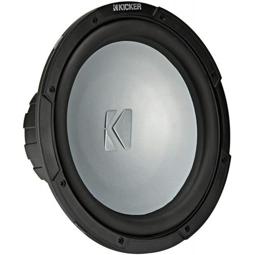  Kicker KM10 10-inch (25cm) Weather-Proof Subwoofer for Enclosures, 4-Ohm