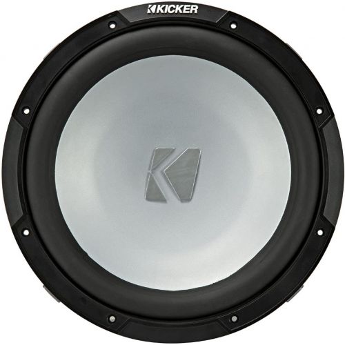  Kicker KMF12 12-inch (30cm) Weather-Proof Subwoofer for Freeair Applications, 2-Ohm