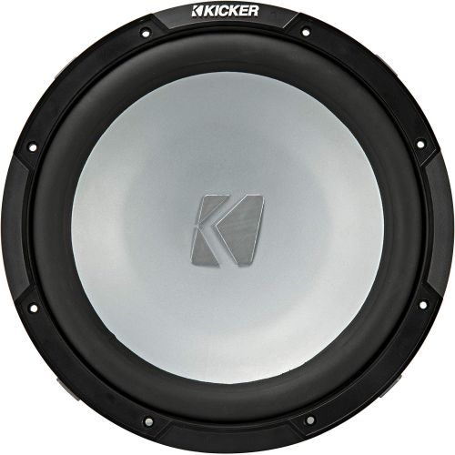  Kicker KM12 12-inch (30cm) Weather-Proof Subwoofer for Enclosures, 4-Oh`m