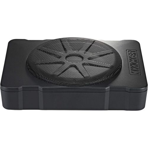  [아마존베스트]KICKER 46HS10 Compact Powered 10-inch Subwoofer