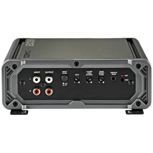  Kicker 46CXA8001T CX Series 1600 Watt Max Power Class D Amp Monoblock Car Audio Sub Vehicle Amplifier, Black