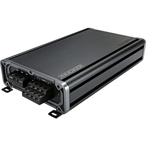  Kicker 46CXA3604T 360 Watt RMS 4 Channel 50-200 Hz Vehicle Car Audio Class A/B Amplifier with Variable High and Low Pass Filters