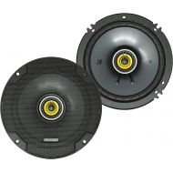 KICKER CSC65 CS Series 6.5 Inch 300 Watt 4 Ohm 2-Way Car Audio Coaxial Speakers System with Polypropylene Cone, PEI Tweeters & EVC Technology, Pair