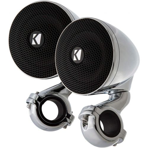  KICKER PSM 3 (76mm) POWERSPORTS Weather Proof Enclosed Mini System; Chrome; 4-OHM, RoHS Compliant