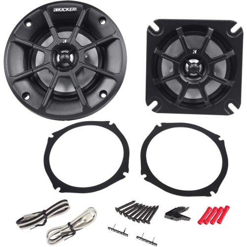  Kicker 40PS42 4 Rollbar Tower Speakers For MotorcycleATVUTVCart