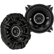 (2) Kicker 43DSC404 4-Inch 4 Ohm Coaxial Car Speakers - (1) Pair