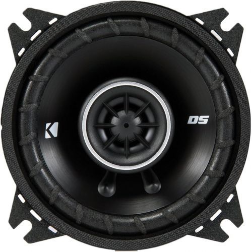  (2) Kicker 43DSC404 4-Inch 4 Ohm Coaxial Car Speakers - (1) Pair