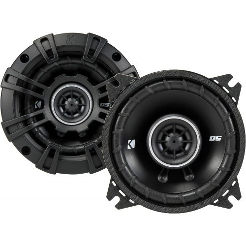  (2) Kicker 43DSC404 4-Inch 4 Ohm Coaxial Car Speakers - (1) Pair