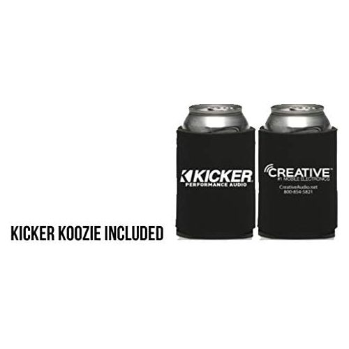  Kicker KICKER 6.5 Charcoal Marine Speakers (Qty 6) 3 Pairs of OEM Replacement Speakers