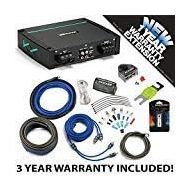 Kicker 44KXMA4002 Marine Audio 2 Channel Amp KXMA400.2 & 4 GA Amplifier Accessory Kit - 3 Year Warranty!